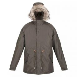 Kurtka Parka Zimowa Męska Salinger III. Zielone parki męskie Regatta, na zimę, m, bez wzorów, bez kaptura. Za 193.99 zł.