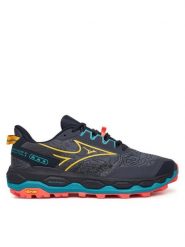 Mizuno Buty do biegania Wave Mujin 11 J1GJ2570 Czarny. Czarne buty do biegania męskie Mizuno, bez wzorów, z materiału, bez zapięcia, do biegania. Za 549.99 zł.