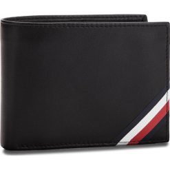 Duży Portfel Męski TOMMY HILFIGER - Corp Edge CC Flap An AM0AM03657 002. Czarne portfele męskie marki Tommy Hilfiger, ze skóry. W wyprzedaży za 269.00 zł.
