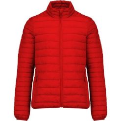 Kurtka puchowa Kariban Légère. Czerwone kurtki męskie KARIBAN, l, bez wzorów, z puchu, bez ramiączek, bez kaptura. Za 277.00 zł.