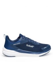 Go Soft Sneakersy MP-123 Granatowy. Niebieskie buty sportowe na co dzień męskie GO SOFT, m, bez wzorów, z materiału, bez ramiączek, bez kaptura. Za 179.99 zł.