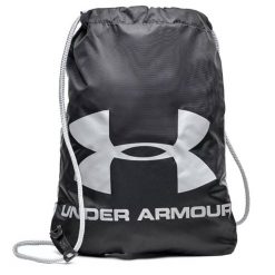Worek/plecak Under Armour Sackpack. Czarne plecaki męskie Under Armour, bez wzorów. Za 45.99 zł.