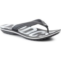 Japonki CROCS - Crocband Printed Flip 205943 Black/White. Czarne klapki i japonki męskie Crocs, bez wzorów, z materiału. Za 109.00 zł.
