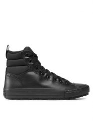 Converse Trampki Chuck Taylor All Star Berkshire Boot Hi 171447C Czarny. Czarne trampki męskie Converse, bez wzorów, ze skóry, retro, bez zapięcia. Za 279.99 zł.