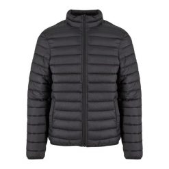 Kurtka Męska Niska Waga Pikowana Basic. Czarne kurtki męskie Urban Classics, m, bez wzorów, bez ramiączek, bez kaptura. Za 221.99 zł.