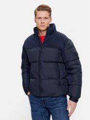 Tommy Hilfiger Kurtka zimowa New York MW0MW32770 Granatowy Regular Fit. Niebieskie kurtki męskie Tommy Hilfiger, na zimę, m, bez wzorów, z syntetyku, bez ramiączek, bez kaptura. Za 1,499.00 zł.