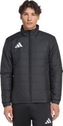 Kurtka męska adidas Entrada 26 Light czarna JZ9141 XL. Czarne kurtki męskie ADIDAS, m, bez wzorów, bez ramiączek, bez kaptura. Za 368.99 zł.