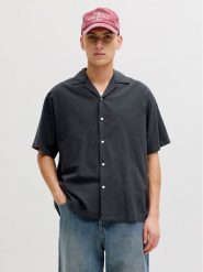 Jack & Jones Koszula Breeze 12288594 Czarny Relaxed Fit. Czarne koszule męskie Jack & Jones, m, bez wzorów, z bawełny, bez kołnierzyka, bez ramiączek. Za 119.99 zł.