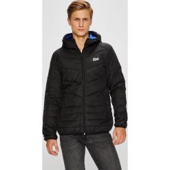 Jack & Jones - Kurtka. Czarne kurtki męskie Jack & Jones, z materiału, z krótkim rękawem. W wyprzedaży za 129.90 zł.