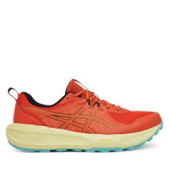 Buty do biegania Asics. Brązowe buty do biegania męskie Asics, bez wzorów, bez zapięcia, do biegania. Za 379.99 zł.