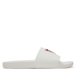 Klapki Guess. Białe klapki i japonki męskie Guess, z aplikacjami. Za 199.99 zł.
