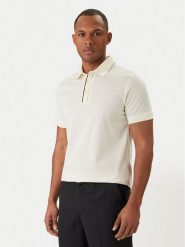 KARL LAGERFELD Polo 745002 562200 Écru Regular Fit. Koszulki polo męskie KARL LAGERFELD, m, bez wzorów, z bawełny, bez kołnierzyka, bez ramiączek. Za 589.99 zł.