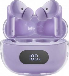 Słuchawki Intenso Intenso Buds Plus T313AE, headset (purple). Fioletowe słuchawki douszne Intenso. Za 136.85 zł.