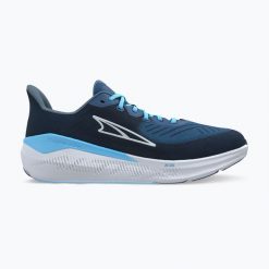 Buty do biegania męskie Altra Experience Form. Niebieskie buty do biegania męskie Altra, bez wzorów, bez zapięcia, do biegania. Za 579.99 zł.