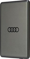 Powerbank Audi Audi Induction Powerbank 15W 5000mAh gray/gray Big Logo MagSafe AU-MWPB5000-GT/D1-GY. Szare powerbanki Audi. Za 208.89 zł.