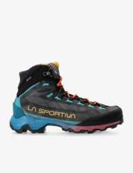 Buty GORE TEX La Sportiva Aequilibrium Hike GTX - tropic blue/carbon. Niebieskie buty trekkingowe męskie NoName, bez wzorów, z gore-texu, bez zapięcia, wspinaczkowe, gore-tex. Za 1,383.52 zł.