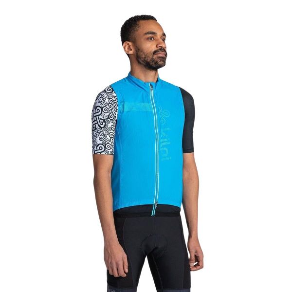 Kamizelka Kilpi Flow. Niebieskie buty do biegania męskie Kilpi, bez wzorów, z nylonu, bez zapięcia, do biegania. Za 179.35 zł.