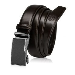 Skórzany pasek męski BETLEWSKI Brązowy 110. Brązowe paski męskie Betlewski, bez wzorów, ze skóry. Za 109.99 zł.