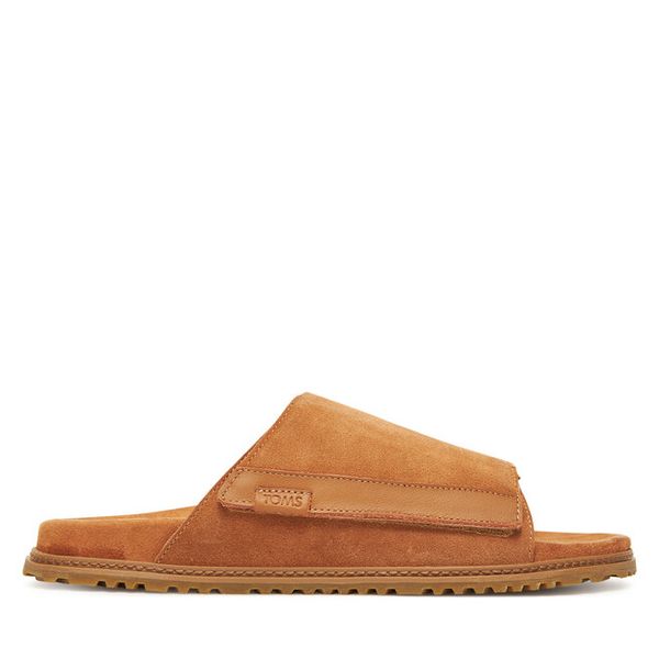 Klapki Toms. Brązowe klapki i japonki męskie TOMS, bez wzorów. Za 339.99 zł.
