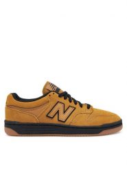 New Balance Sneakersy NM480GDT Brązowy. Brązowe buty sportowe na co dzień męskie New Balance, m, bez wzorów, ze skóry, bez ramiączek, bez kaptura. Za 299.99 zł.