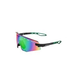 Okulary przeciwsłoneczne D.Franklin Thunder Rimless. Zielone okulary przeciwsłoneczne męskie D.FRANKLIN, bez wzorów, sportowe. Za 377.00 zł.