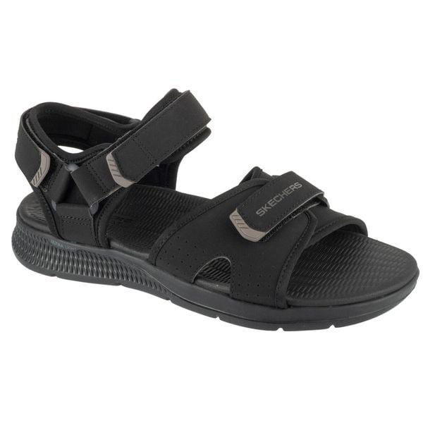 Sandały męskie, Go Consistent Sandal - Tributary. Czarne sandały męskie Skechers, bez zapięcia. Za 199.99 zł.