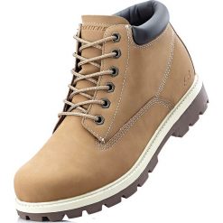 Kozaki sznurowane Sneakers bonprix wielbłądzia wełna. Buty zimowe męskie marki bonprix. Za 149.99 zł.