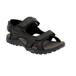 Męskie Sandały Na Rzepy Haris. Czarne buty zimowe męskie Regatta, bez wzorów, sportowe, bez obcasa, bez zapięcia. Za 195.99 zł.