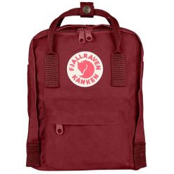 Plecak sportowo-miejski Kanken Mini 7l. Czerwone plecaki męskie Fjällräven, bez wzorów. Za 360.99 zł.