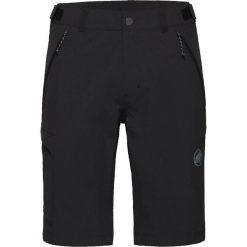 Spodenki turystyczne męskie Mammut Runbold IV Shorts. Czarne szorty sportowe męskie Mammut, bez wzorów, sportowe. Za 266.99 zł.