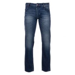 Mustang Jeansy Męskie Michigan 32/32 Niebieski. Niebieskie jeansy męskie Mustang, z jeansu. W wyprzedaży za 249.00 zł.