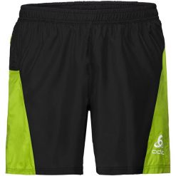 Odlo Spodnie tech. Odlo Shorts with inner brief OMNIUS - 321882 - 321882/60087/L. Czarne długie spodnie sportowe męskie Odlo. Za 137.67 zł.