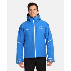 Męska kurtka narciarska Kilpi KILLY-M. Czerwone kurtki narciarskie i snowboardowe męskie Kilpi, na zimę, m, bez wzorów, bez kaptura, narciarskie. Za 835.17 zł.