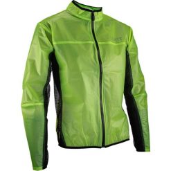 Kurtka rowerowa MTB męska Leatt RaceCover przeciwdeszczowa. Zielone kurtki treningowe męskie LEATT, l, bez wzorów, bez kaptura, rowerowe. Za 199.00 zł.