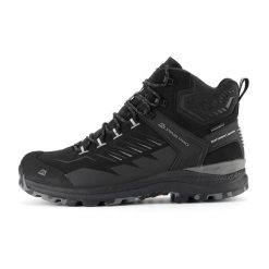 Buty trekkingowe wysokie Alpine Pro Merse Vibram. Czarne buty trekkingowe męskie Alpine Pro, bez wzorów, bez zapięcia, trekkingowe. W wyprzedaży za 699.00 zł.