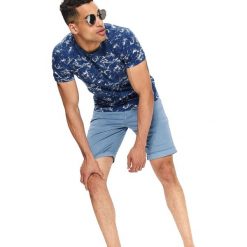 T-SHIRT WE WZÓR. T-shirty męskie TOP SECRET. W wyprzedaży za 39.99 zł.