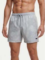 BOSS Szorty kąpielowe Alain 50540089 Szary Regular Fit. Szare kąpielówki męskie Boss, m, bez wzorów, z syntetyku. Za 379.99 zł.