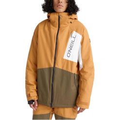 Kurtka męska O'Neill Jacksaw. Brązowe kurtki narciarskie i snowboardowe męskie O'Neill, na zimę, m, bez wzorów, bez kaptura, narciarskie. Za 999.00 zł.