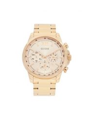 Guess Zegarek Walker GW0900G2 Złoty. Żółte, analogowe zegarki męskie Guess, złote. Za 609.99 zł.