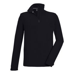 Bluza męska Killtec KSW 99 MN FLC SHRT. Czarne bluzy nierozpinane męskie KILLTEC, m, bez wzorów, bez ramiączek, bez kaptura. W wyprzedaży za 89.99 zł.