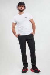 T-shirt męski z logo BALMAIN. T-shirty męskie Balmain, m, bez wzorów, bez kołnierzyka, bez ramiączek. W wyprzedaży za 1,091.35 zł.