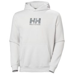 Bluza z kapturem Helly Hansen Fleece Graphic. Szare bluzy z kapturem męskie Helly Hansen, m, bez wzorów, z bawełny, z kapturem. W wyprzedaży za 300.60 zł.