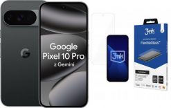 Smartfon Pixel 10 Pro 5G 16/128GB Czarny (GA09601-GB) + FlexibleGlass. Czarne smartfony Google. Za 3,625.00 zł.
