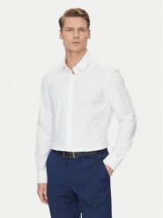 Boss Koszula P-Hank-S-Kent-C1-222 50503554 Biały Slim Fit. Białe koszule męskie Boss, m, bez wzorów, z syntetyku, bez kołnierzyka, bez ramiączek. Za 269.99 zł.
