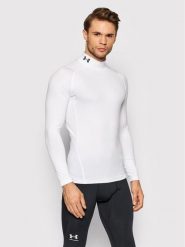 Under Armour Koszulka techniczna HeatGear® Mock 1369606 Biały Skinny Fit. Białe t-shirty sportowe męskie Under Armour, l, bez wzorów, z syntetyku, sportowe, bez ramiączek. Za 139.99 zł.