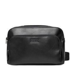 Saszetka Guess. Czarne saszetki męskie Guess, z aplikacjami, małe. Za 339.99 zł.