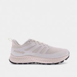 Buty do biegania męskie, Trailfly Standard. Białe buty do biegania męskie Inov-8, bez wzorów, z gumy, bez zapięcia, do biegania. Za 499.99 zł.