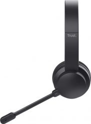 Trust Ayda Zestaw słuchawkowy Przewodowy i Bezprzewodowy Opaska na głowę Połączenia/muzyka USB Type-C Bluetooth Czarny. Czarne słuchawki bluetooth TRUST. Za 156.84 zł.
