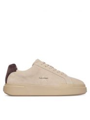 Calvin Klein Sneakersy Chunky Cupsole Laceup Su YM0YM01453 Beżowy. Brązowe buty sportowe na co dzień męskie Calvin Klein, m, bez wzorów, ze skóry, bez ramiączek, bez kaptura. Za 529.99 zł.
