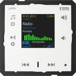 Radio ELKO EP Radio internetowe LARA-R/BR biały, design LOGUS90, EFAPEL, ELKOEP, iNELS. Białe radia ELKO EP. Za 875.00 zł.